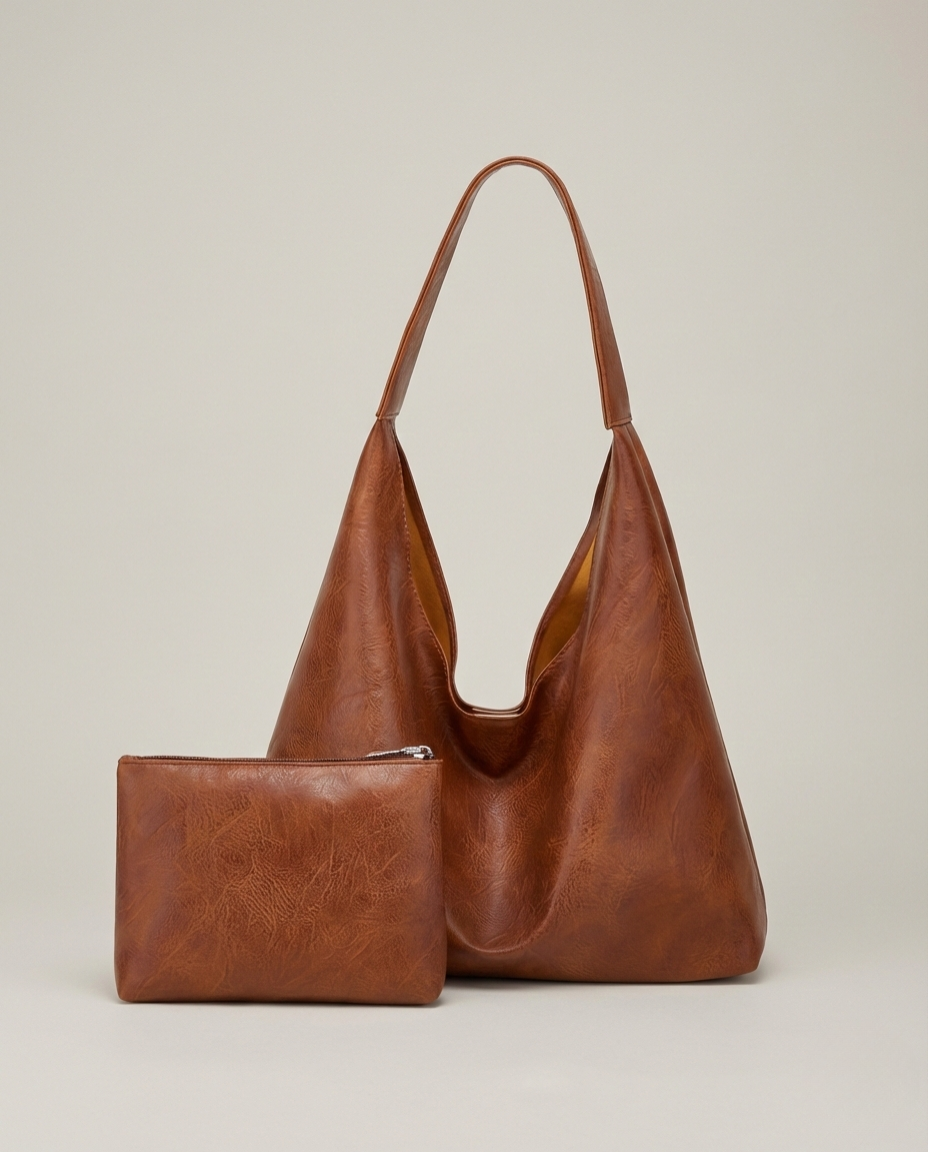 Sac à Main Fourre Tout Cuir Souple