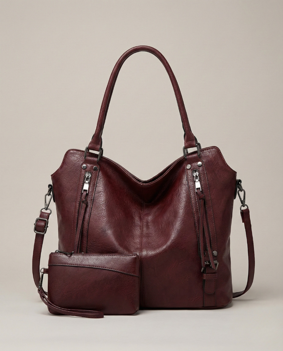 Sac Fourre Tout Souple Cuir