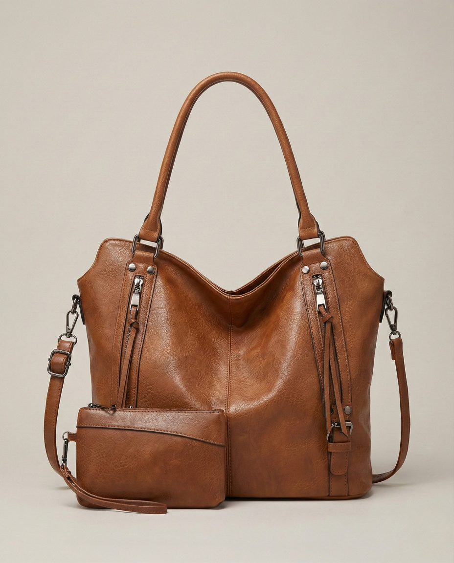 Sac Fourre Tout Souple Cuir