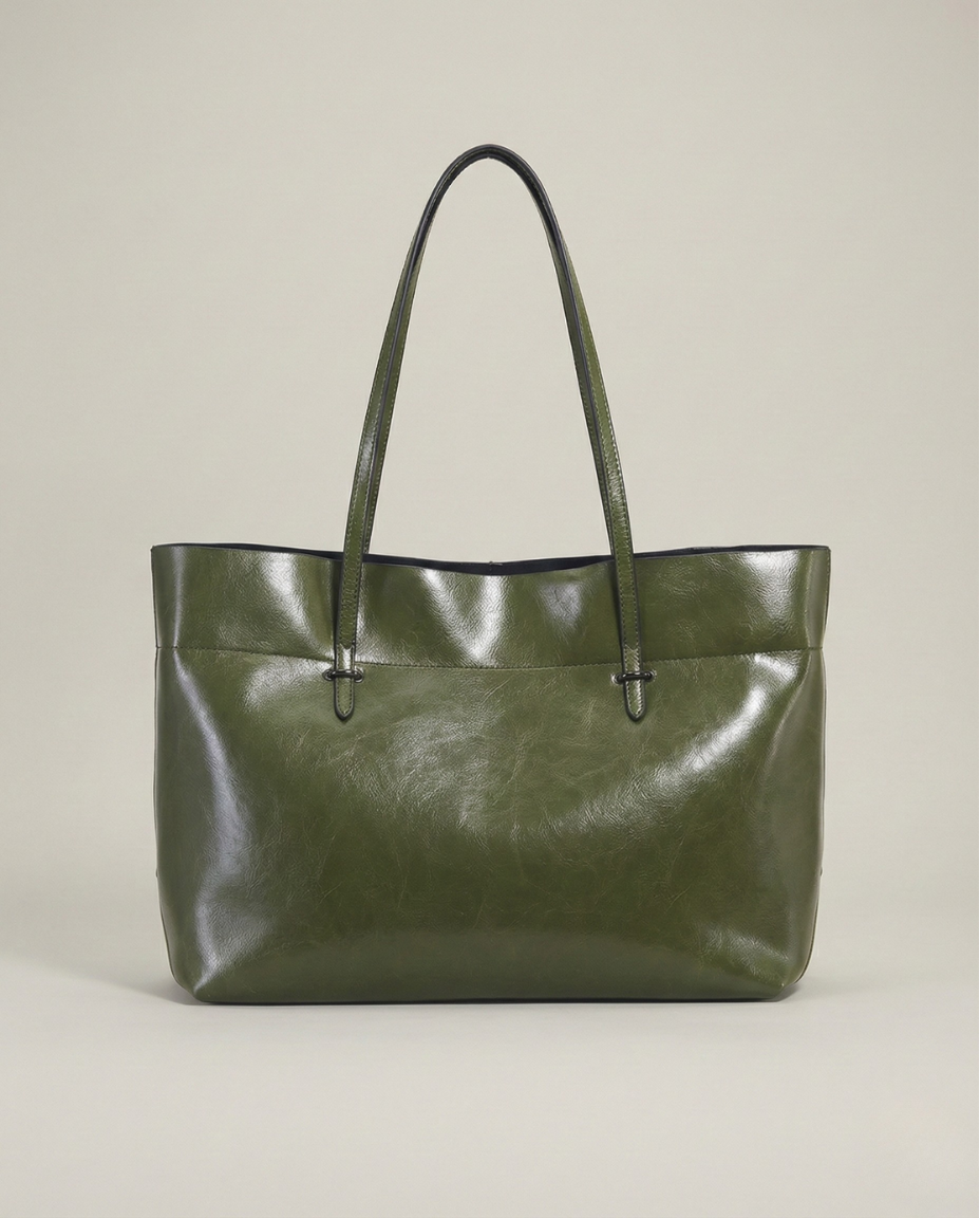 Sac Fourre Tout Cuir Femme