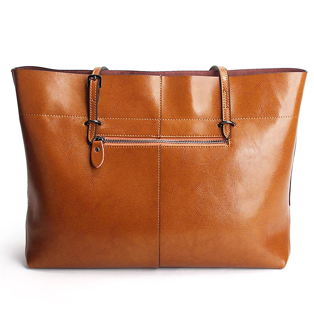 Sac Fourre Tout Cuir Femme