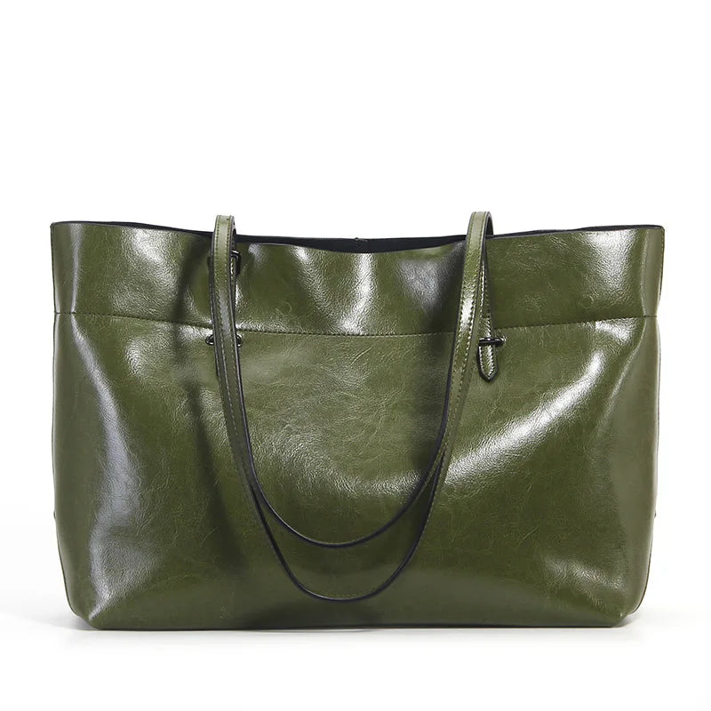 Sac Fourre Tout Cuir Femme