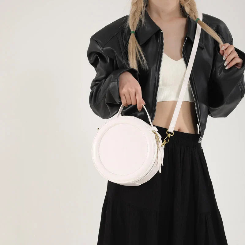 Sac Bandoulière Rond Femme