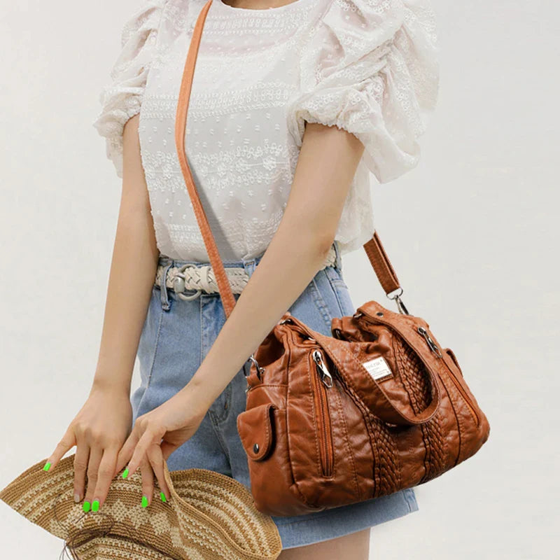 Sac Bandouliere Vintage Cuir