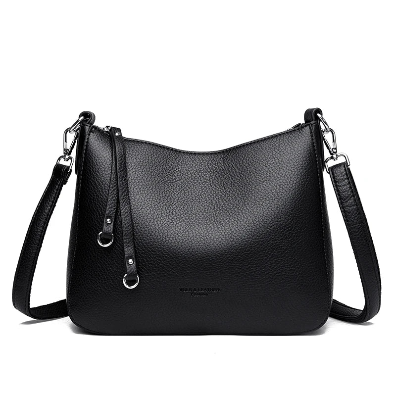 Sac Bandouliere Noir Cuir