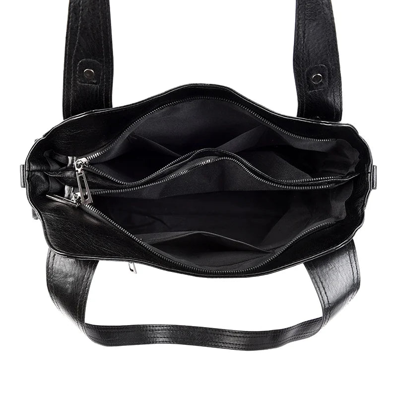 Sac à Main Multi Compartiments Cuir