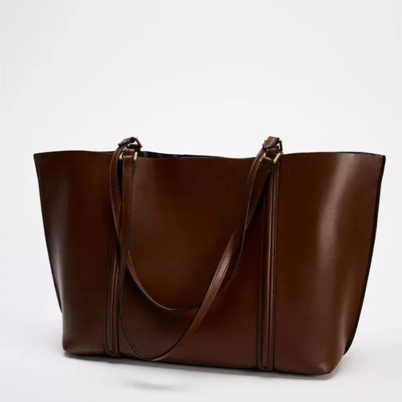 Grand Sac Cabas Cuir Femme