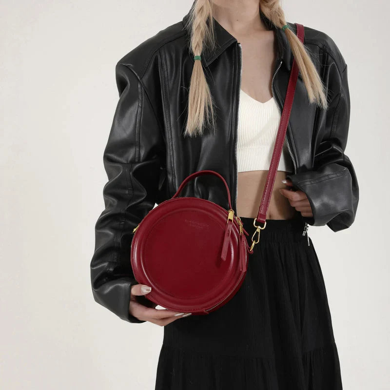 Sac Bandoulière Rond Femme