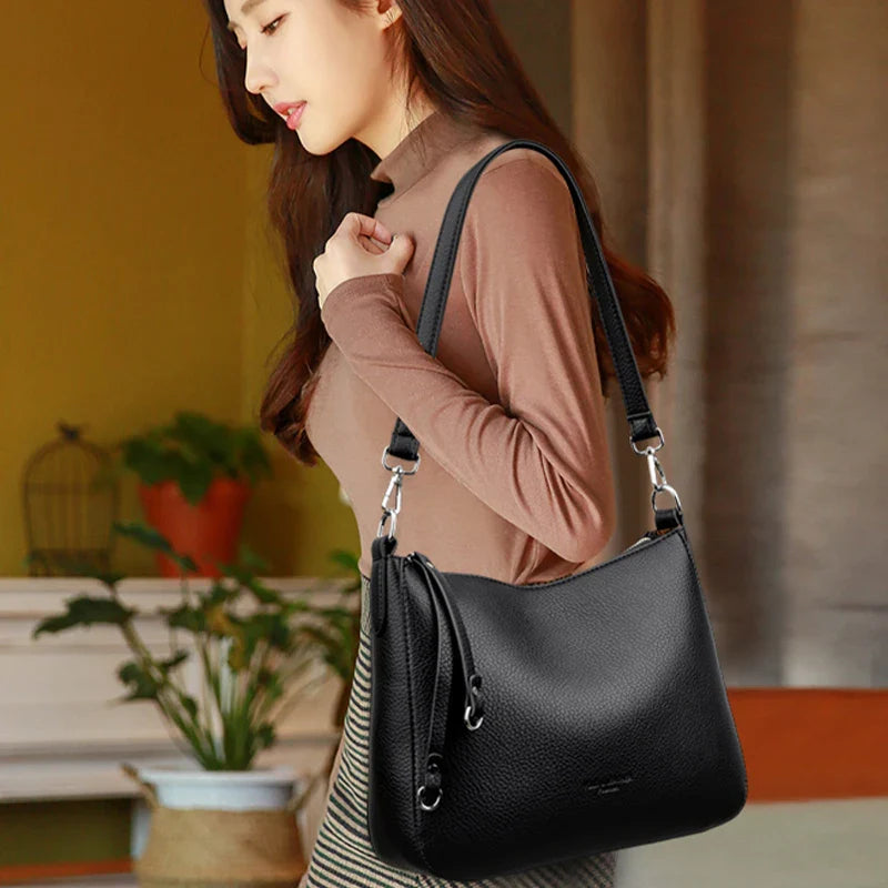 Sac Bandouliere Noir Cuir