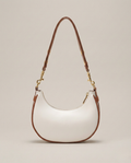 Sac d'Épaule Demi-Lune en Cuir