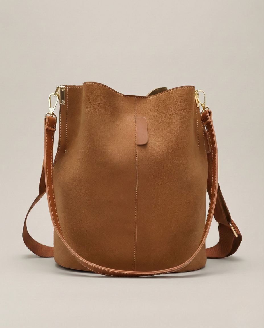 Sac Seau en Cuir Brossé